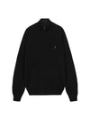 Logo Half Zip-up Sweatshirt Black - POLO RALPH LAUREN - BALAAN 1