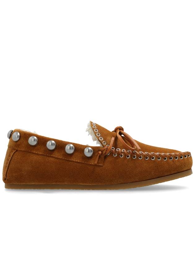 Isabel Marant Shoes Fitza Type Loafers, Women's, Brown - ISABEL MARANT - BALAAN 1