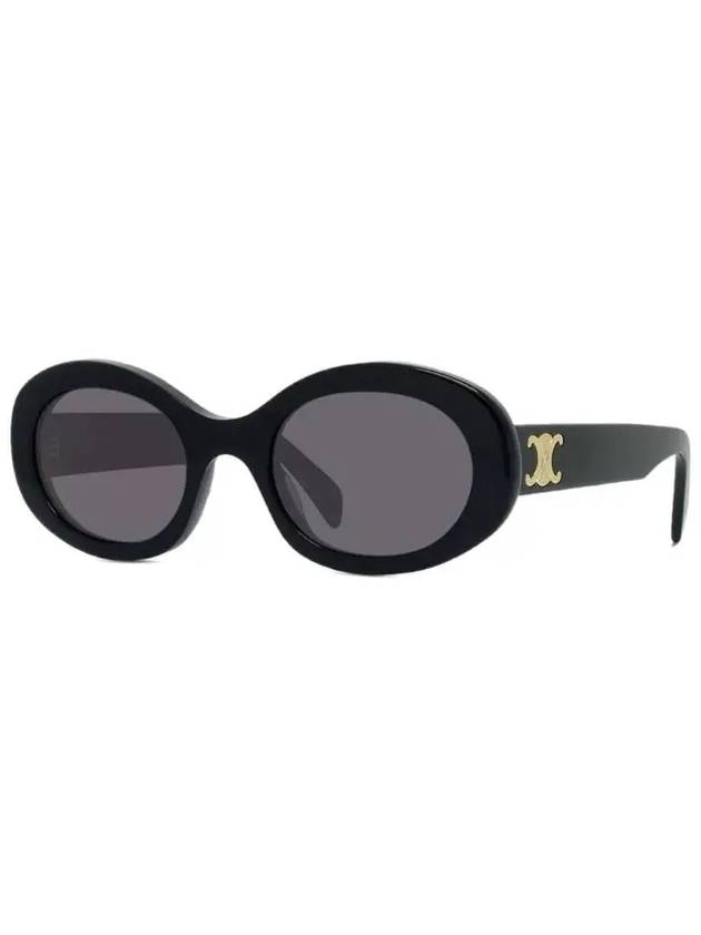 Eyewear Triomphe Logo Temple Sunglasses Black - CELINE - BALAAN 2