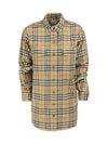 Vintage Check Overfit Shirt Beige - BURBERRY - BALAAN 2