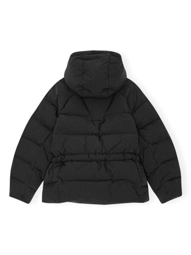 Oversized hooded padded jacket F9496 - GANNI - BALAAN 5