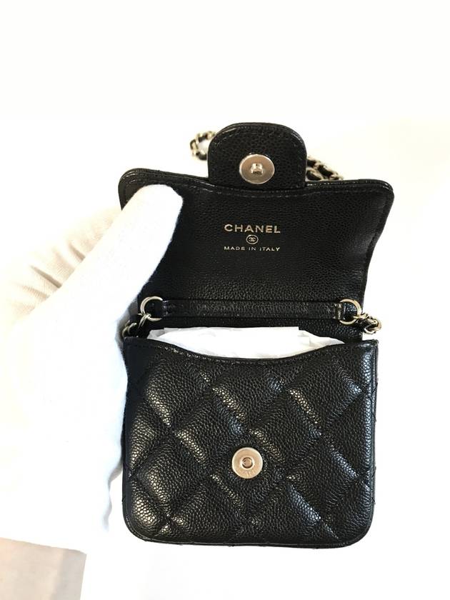 Classic mini chain bag WOC caviar gold AP3259 - CHANEL - BALAAN 2