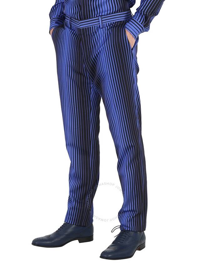 Men s Straight Pants Moschino Stripe Pattern Leg Trouser Brand Size 46 Waist 30 - MOSCHINO - BALAAN 3