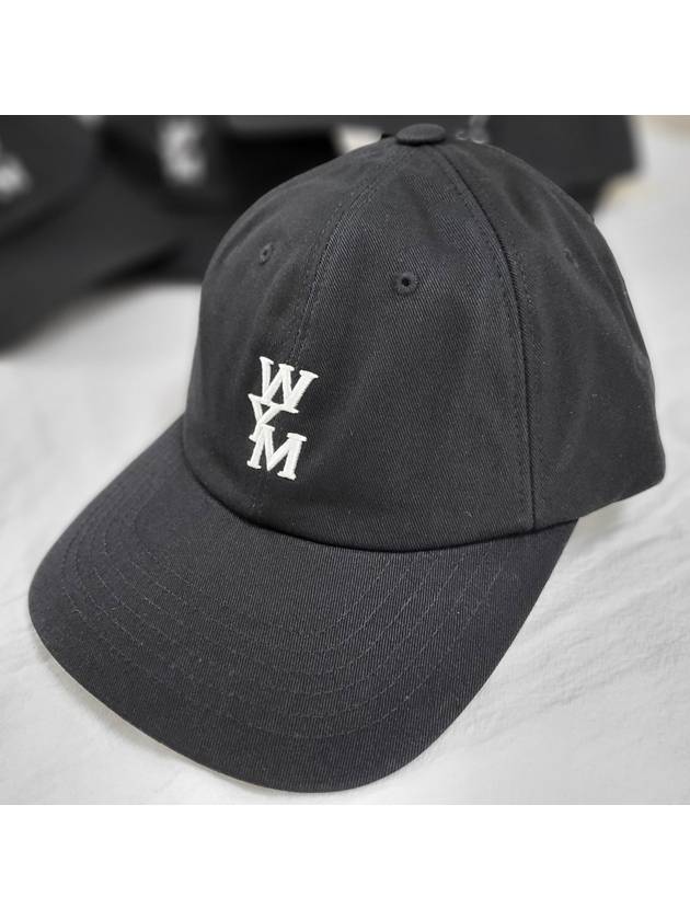 Embroidery Logo Ball Cap Black - WOOYOUNGMI - BALAAN 3