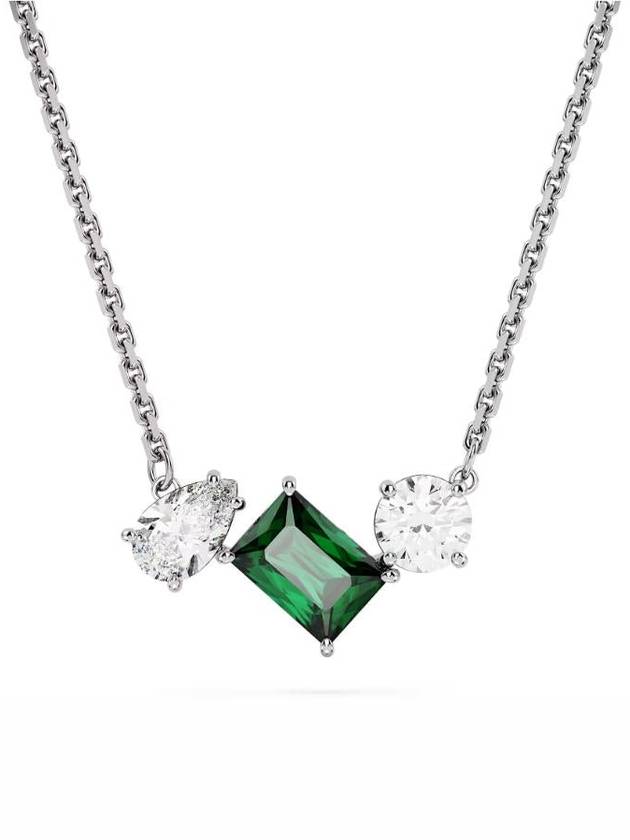 Women's Mesmera Pendant Necklace Green - SWAROVSKI - BALAAN 3