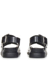 Hybrid Double Buckle Sandals Black - ALEXANDER MCQUEEN - BALAAN 4