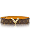 Essential V Monogram Bracelet Gold Brown - LOUIS VUITTON - BALAAN 2