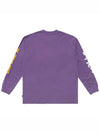 MALBON x GLO GANG Glo Long Sleeve T-Shirt PURPLE M3113LRL01PUR - MALBON GOLF - BALAAN 3