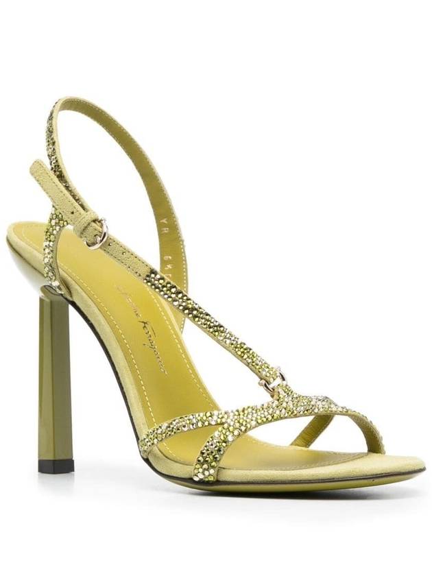 Ferragamo Sandals Green - SALVATORE FERRAGAMO - BALAAN 2