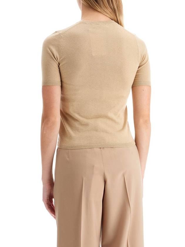 short-sleeved knit top 'warren - MAX MARA - BALAAN 3