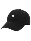 Mini Logo Patch Ball Cap Black - ACNE STUDIOS - BALAAN 5