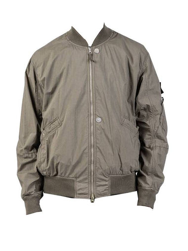 Men's Shadow Project Bomber Jacket Brown - STONE ISLAND - BALAAN 1