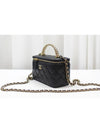 Vanity Top Handle Gold Logo Chain Mini Tote Bag AP3768 - CHANEL - BALAAN 4