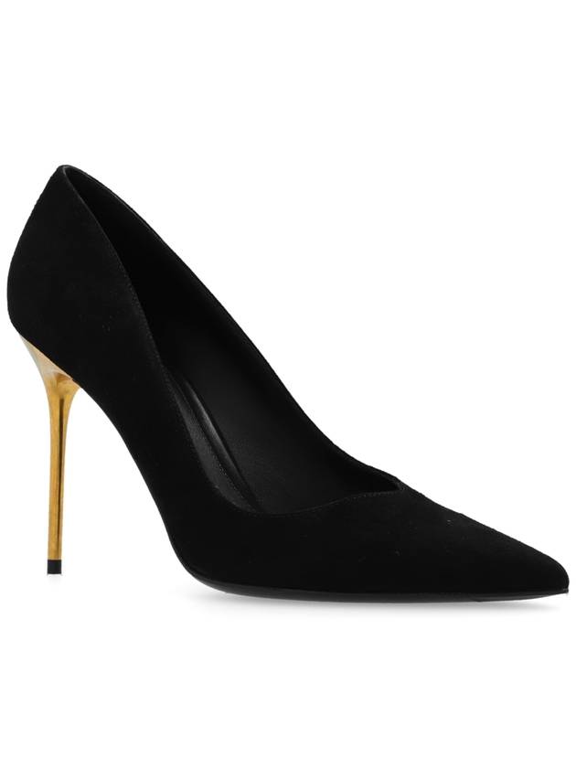 heel pumps BN1UA517 LCMK 0PA BLACK - BALMAIN - BALAAN 5