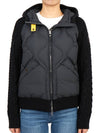 Women's Phat PHAT Hybrid Padded Jacket Black - PARAJUMPERS - BALAAN.