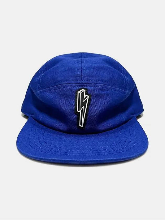 Thunderbolt Nylon Ball Cap Blue - NEIL BARRETT - BALAAN 2