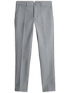 Men s Elote Bonded Fleece Golf Pants Medium Gray GMPA11048 U241 - J.LINDEBERG - BALAAN 1