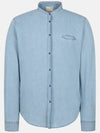 Men's Denim China Neck Shirt MMHLM5266 710 - AT.P.CO - BALAAN 9