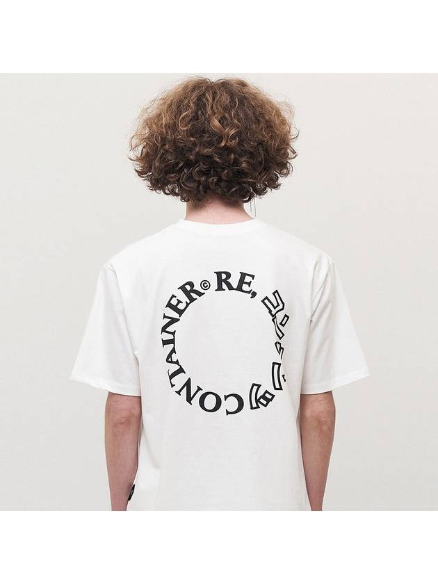 contents round logo t shirts white - REPLAYCONTAINER - BALAAN 2