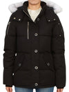 Original Threequarter Jacket White Fur Black - MOOSE KNUCKLES - BALAAN 3