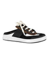 Lous Open Back Low Top Sneakers Black - LOUIS VUITTON - BALAAN 1