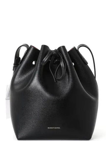 Mini Bucket Bag 18 Black HMB004SA BLACK - MANSUR GAVRIEL - BALAAN 1