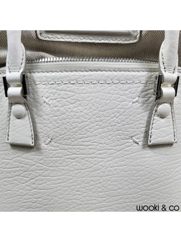 5AC Stitch Logo Patch Mini Tote Bag Ivory - MAISON MARGIELA - BALAAN 7