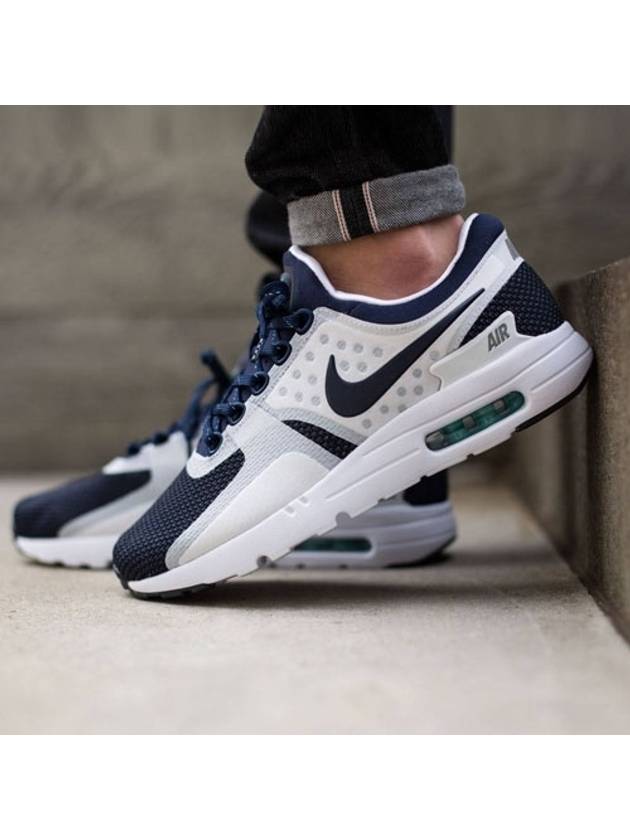 01-789695-104--Surprise Release Limited Edition-Air Max Zero QS-White Navy - NIKE - BALAAN 1