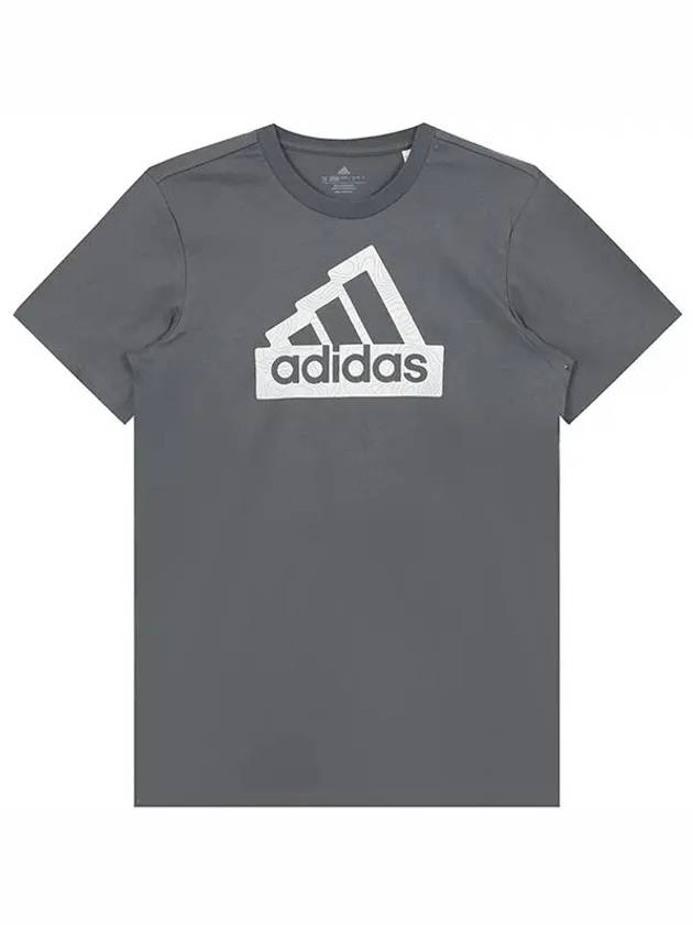 City Escape Graphic Short Sleeve T-Shirt Grey - ADIDAS - BALAAN 3