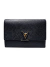 M62157 Capucine Compact Wallet Taurillon Ring - LOUIS VUITTON - BALAAN 1