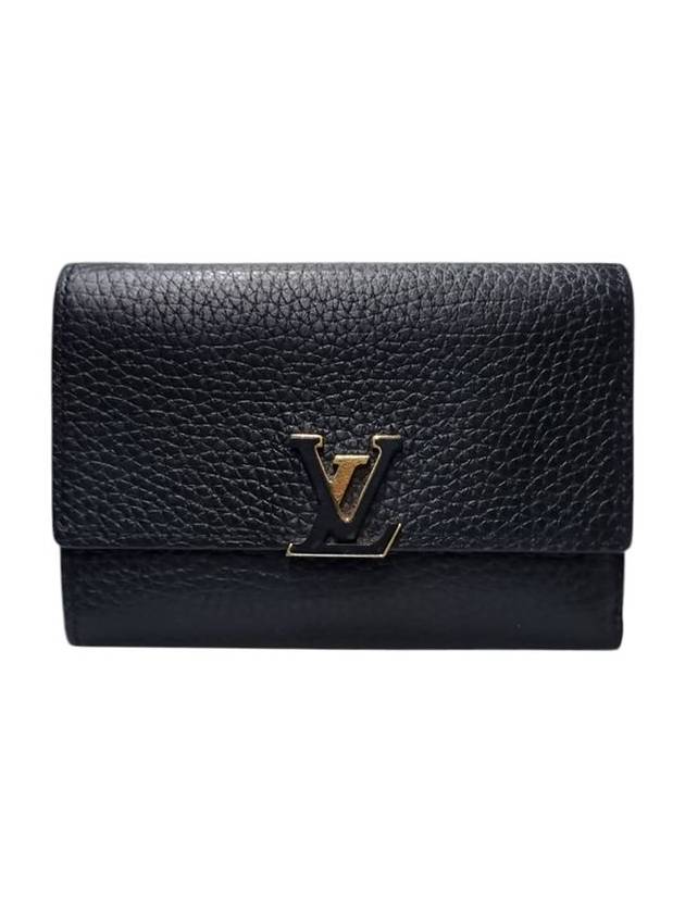 M62157 Capucine Compact Wallet Taurillon Ring - LOUIS VUITTON - BALAAN 1