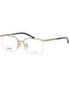 Hugo Boss titanium glasses frame BOSS1225F AOZ semi rimless stainless steel - HUGO BOSS - BALAAN 7