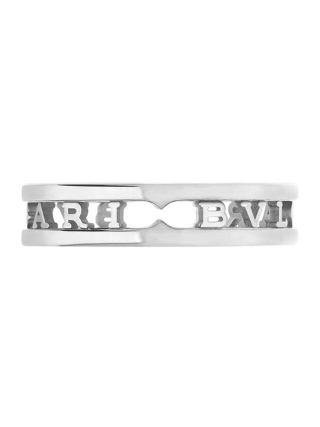 B zero one 1 band ring 18kt white gold 359378 - BVLGARI - BALAAN 3