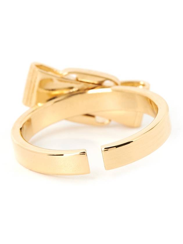 Vara Bow Polished Ring Gold - SALVATORE FERRAGAMO - BALAAN 3