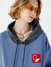 Unisex BXMXHD Door Box Sweat Hoodie Mix Blue - CHANCE'S NOI - BALAAN 2