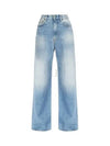 Relaxed Fit Denim Wide Jeans Light Blue - ACNE STUDIOS - BALAAN 2