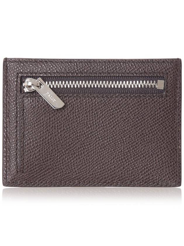 Card Case 599098 COFFEE16 Chocolate Leather - BALLY - BALAAN 3