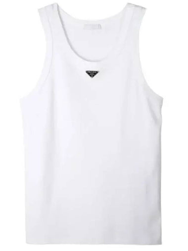 cotton tank top - PRADA - BALAAN 1