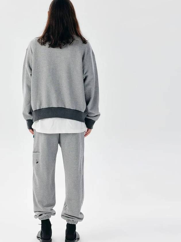 Unisex CHJGPT Snowy Sweat Jogger Pants Gray - CHANCE'S NOI - BALAAN 10