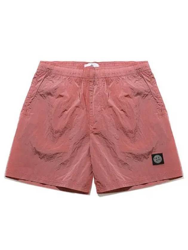 Nylon Metal Swimming Trunk Shorts Rosa - STONE ISLAND - BALAAN.