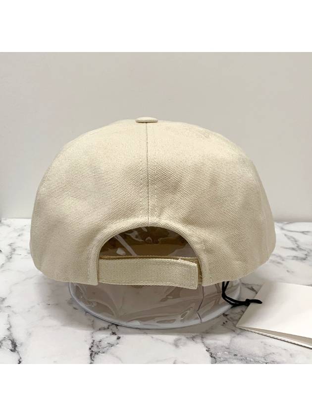 Tyron Logo Ball Cap Beige - ISABEL MARANT - BALAAN 5