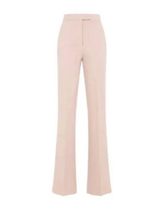 Norcia Viscose Straight Pants Powder Pink - MAX MARA - BALAAN 2