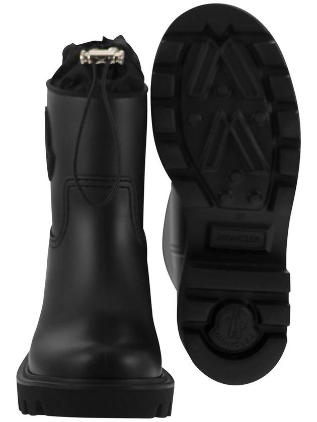 Kickstream Rain Boots Black - MONCLER - BALAAN 6