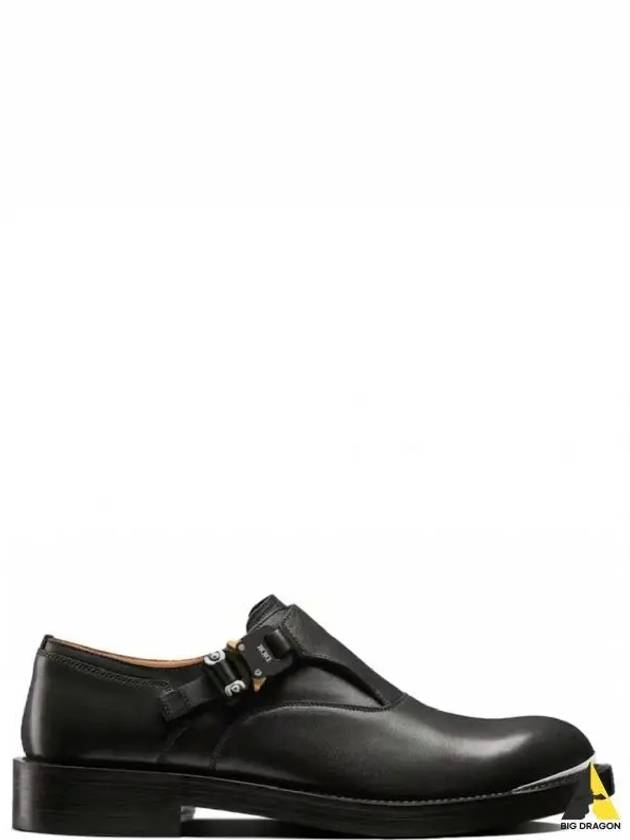 Evidence Monk Leather Derby Black - DIOR - BALAAN.