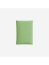 Calvi Duo Compact Card Wallet Green - HERMES - BALAAN 1