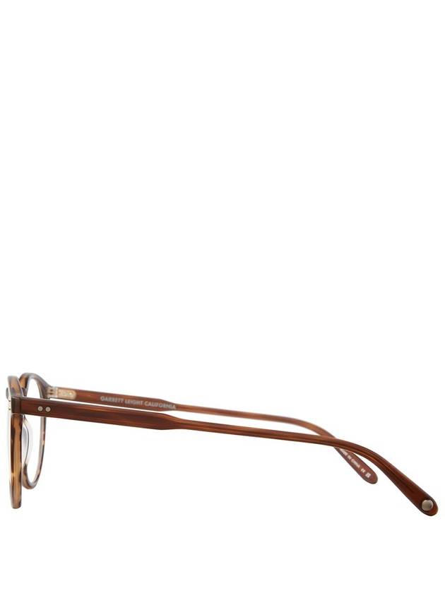 Garrett Leight CARLTON Matte Brandy Tortoise - GARRETT LEIGHT - BALAAN 3