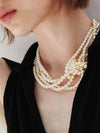 Sea Rock Multi Layered Pearl Necklace - ELYONA - BALAAN 3