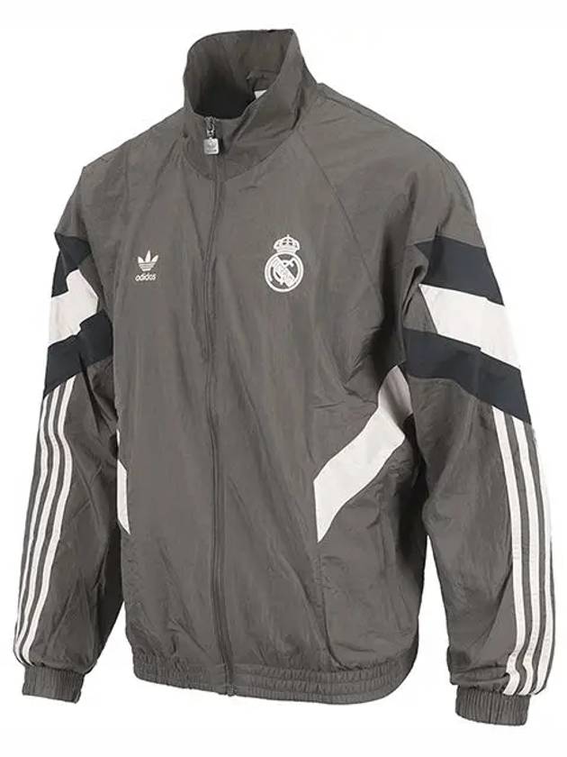 Real Madrid Original Track Jacket Gray - ADIDAS - BALAAN 3