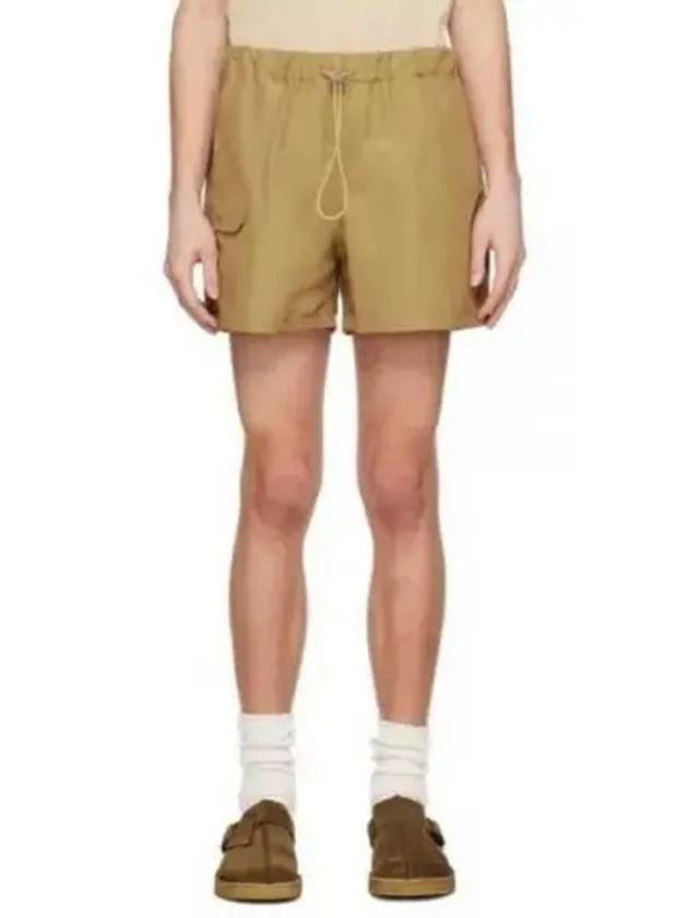 HOWLIN 24 DOPPLER EFFECT SHORTS KHAKI WATER REPELLENT NYLON - HOWLIN' - BALAAN 1