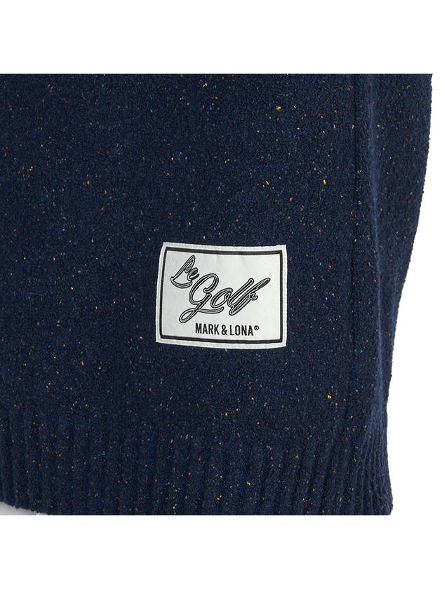 Golf wear men s neck polar knit MLM 2D AB05 NAVY - MARK & LONA - BALAAN 11